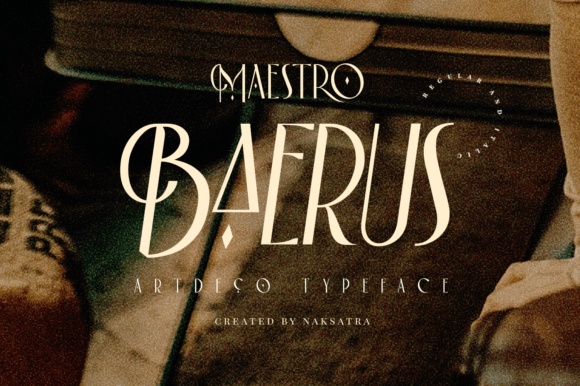 Baerus: A Display Font That Makes Your Campaign Stand Out