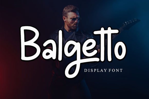 Balgetto: A Display Font That Makes Your Headlines Pop