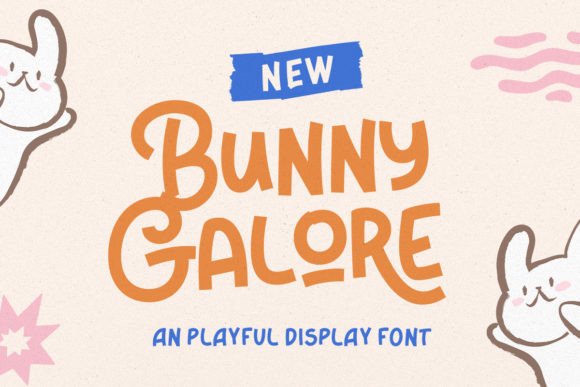 Bunny Galore: A Display Font That Makes Campaigns Feel Instantly Playful