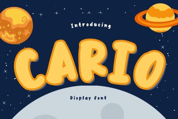 Cario: A Playful Display Font for Scroll-Stopping Brand Content