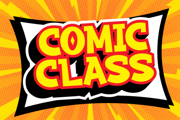 Comic Class: A Bold Display Font That Actually Works