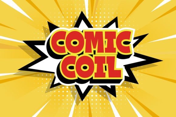 Comic Coil: A Playful Display Font That Stands Out in Fast-Scrolling Feeds