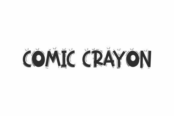 Comic Crayon: A Playful Display Font That Actually Works