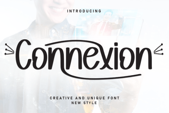 Connexion: A Sweet Handwritten Display Font for Warm Brand Identities