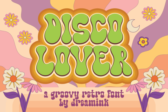 Disco Lover: A Display Font That Makes Your Headlines Pop