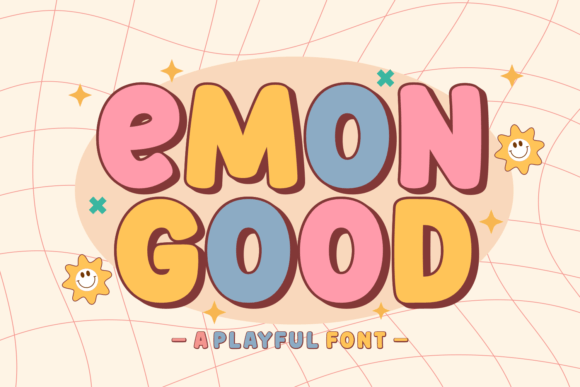 Emon Good: A Playful Display Font for Editorial Charm