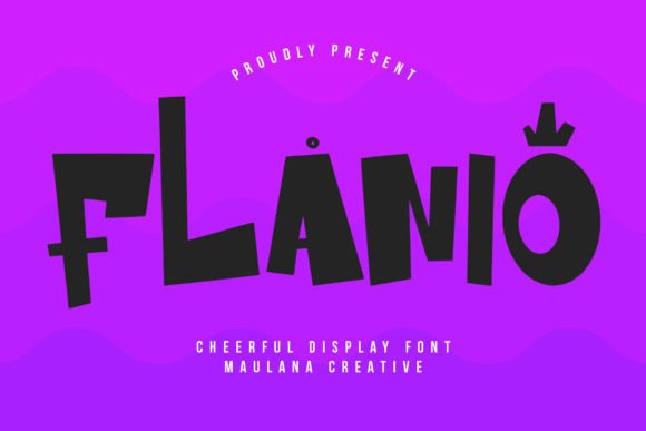 Flanio: A Display Font That Earns Its Space