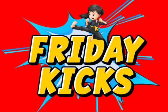 Friday Kicks: A Bold, Friendly Display Font for Real Small Business Branding