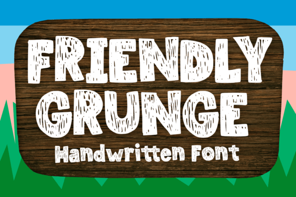 Friendly Grunge: A Kid-Friendly Display Font That Builds Brand Trust