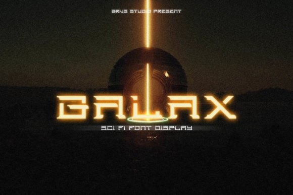 Galax: A Sci-Fi Display Font That Elevates Your Brand
