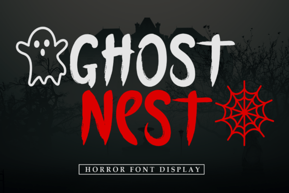 Ghost Nest: A Hauntingly Effective Display Font for Editorial Design