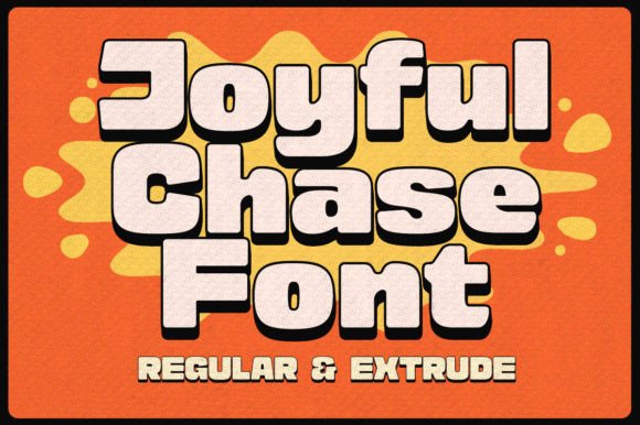Joyful Chase: A Display Font That Elevates Editorial Design