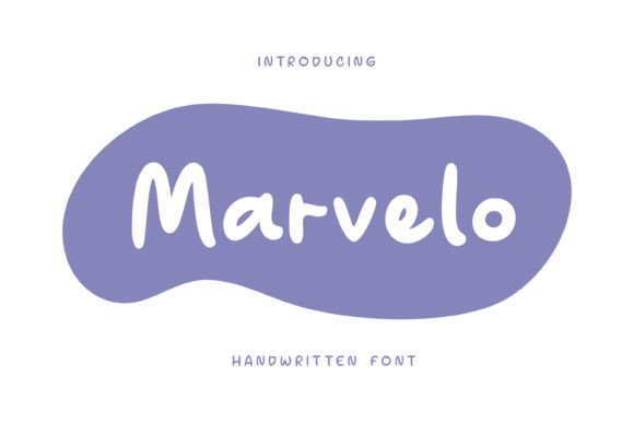 Marvelo: A Fun, Clean Comic Display Font for Real Branding
