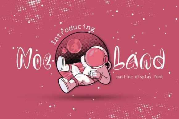 Noe Land: A Bold Display Font for Digital Freedom