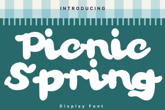 Picnic Spring: A Display Font That Makes Your Message Instantly Clear