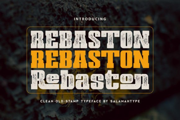 Rebaston: A Display Serif Typeface That Elevates Digital Branding
