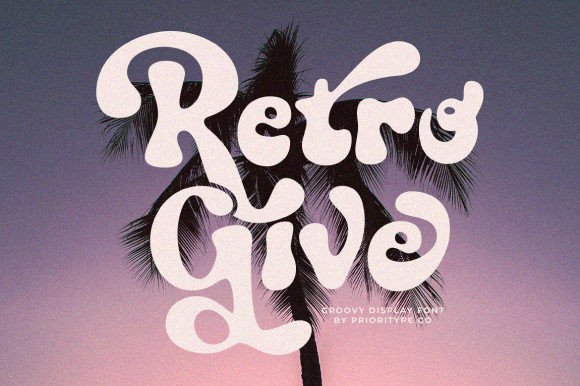 Retro Give: A Bold Display Font for Scroll-Stopping Campaigns