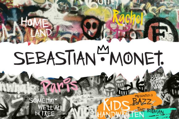 Sebastian Monet: A Display Font That Gives Your Brand Street-Smart Style