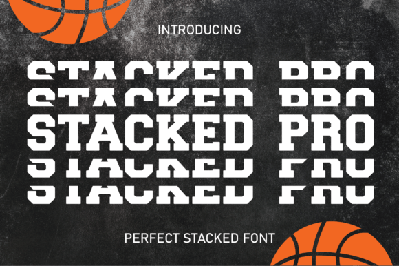 Stacked Pro: A Bold Display Font That Elevates Digital Headlines
