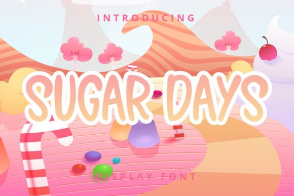 Sugar Days: A Playful Display Font That Elevates Real Small Business Branding