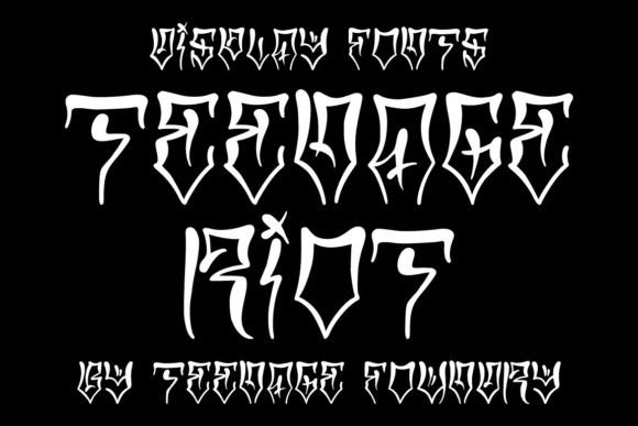 Teenage Riot: A Bold Display Font for Scroll-Stopping Campaigns