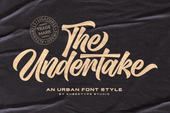 Undertake: A Display Font for Editorial Impact