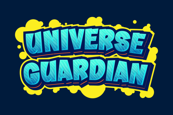 Universe Guardian: A Display Font That Grabs Attention—Fast