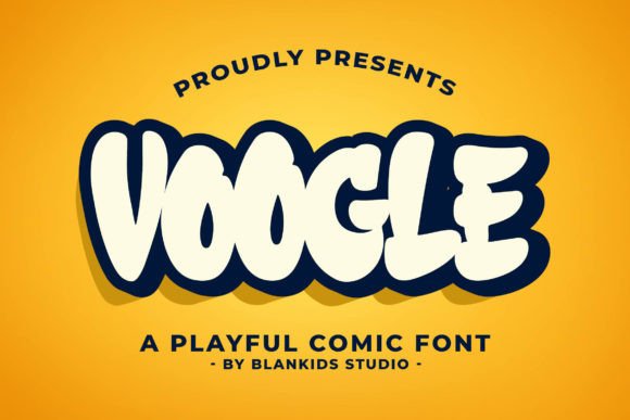 Voogle: A Playful Display Font That Makes Your Brand Shine
