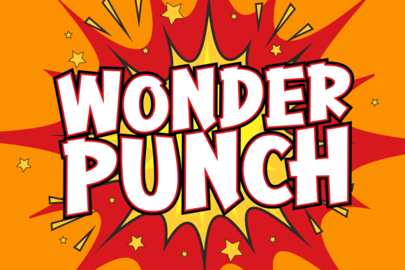Wonder Punch: A Bold Display Font for Small Business Branding
