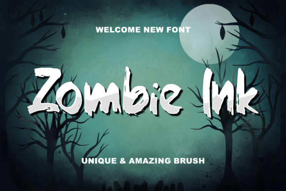 Zombie Ink: A Display Font That Makes Your Campaigns Feel Human
